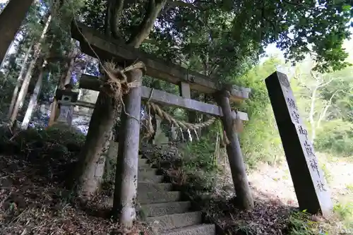 御嶽神社の鳥居