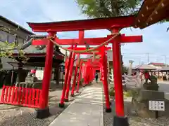 於菊稲荷神社の鳥居