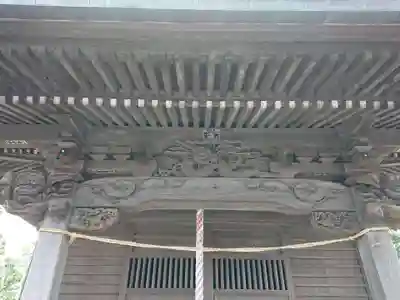 柄沢神社の本殿・本堂