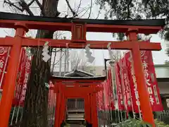 下神明天祖神社の鳥居