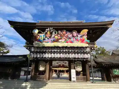 寒川神社の山門・神門