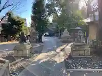鳩森八幡神社の庭園