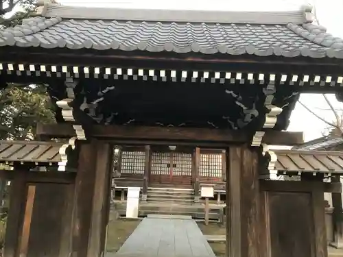 祐天寺の山門・神門