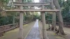 喜多見氷川神社の鳥居