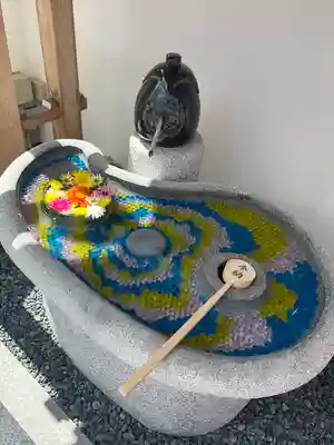 奈加美神社の手水舎