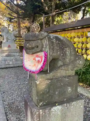 菊田神社の狛犬