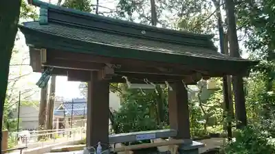 北澤八幡神社の手水舎