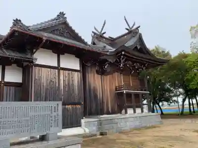 岩岡神社の本殿・本堂