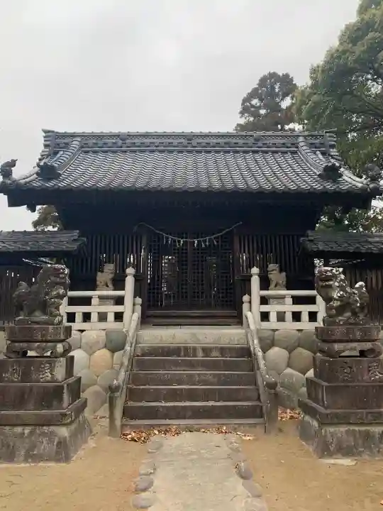 河俣下神社(一色川俣)の本殿・本堂