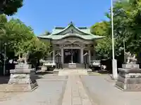 関前八幡神社の本殿・本堂