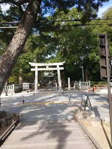 御穂神社の鳥居