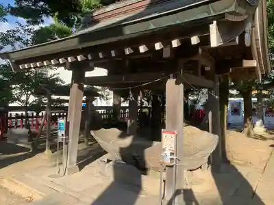 唐津神社の手水舎