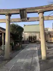 田中稲荷神社の鳥居