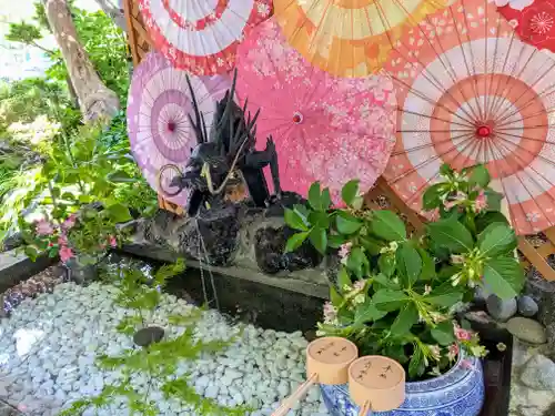 虻田神社の手水舎