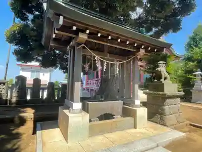 蘇羽鷹神社の手水舎