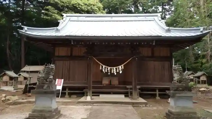 雨引千勝神社の本殿・本堂