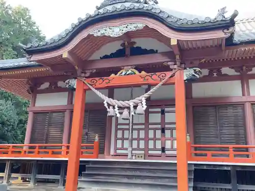 山中八幡宮の本殿・本堂