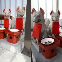 清田稲荷神社の狛犬