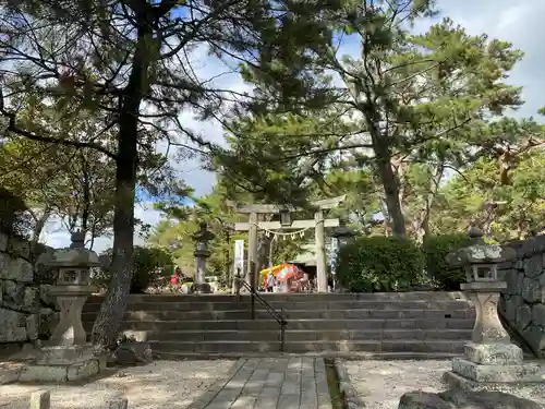 篠山神社の鳥居