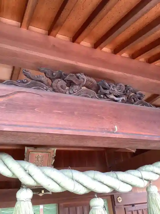 平坂熊野神社の芸術