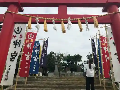 沖宮の鳥居