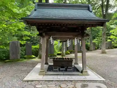 古峯神社の手水舎