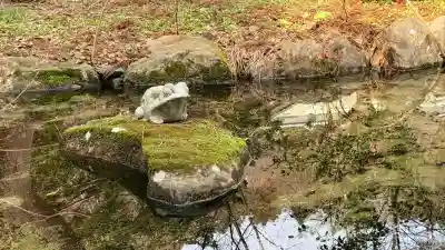 函館八幡宮の像