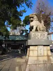 下神明天祖神社の狛犬