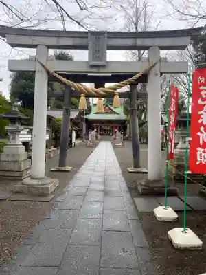 前川神社の鳥居