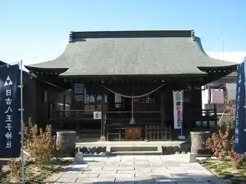 日吉八王子神社の本殿