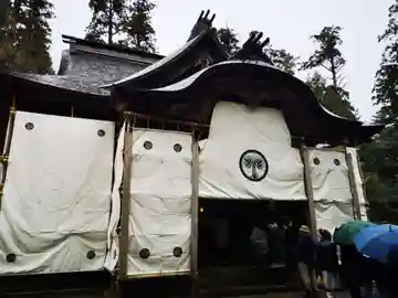 青海神社の本殿・本堂