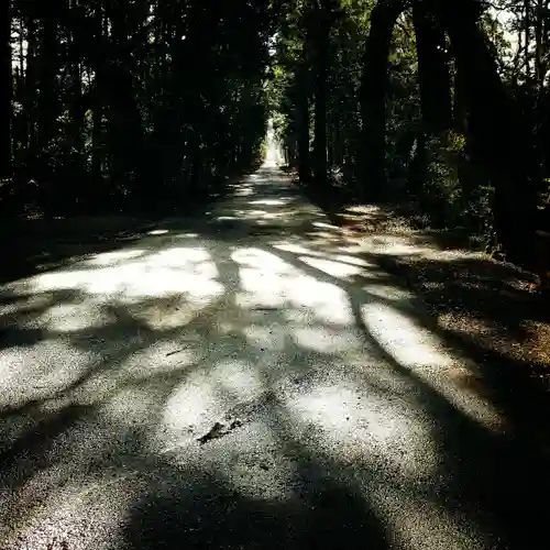 大生神社の自然