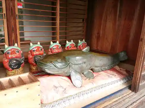 雷電神社の狛犬