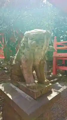 白銀神社の狛犬