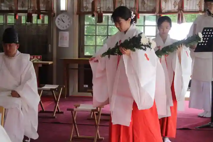 釧路一之宮 厳島神社のお祭り