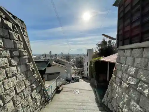 熊内八幡神社の景色