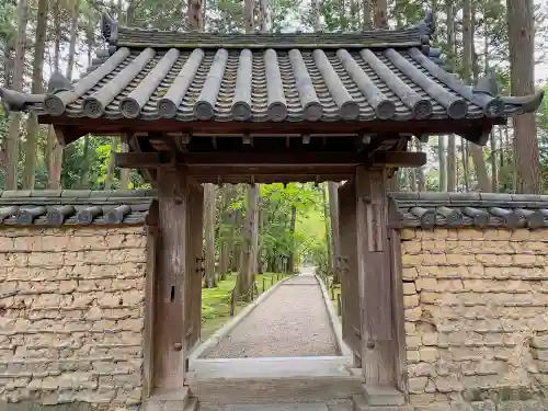 唐招提寺の山門・神門