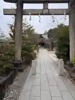 鳩森八幡神社の鳥居