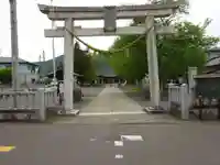 飯坂八幡神社の鳥居