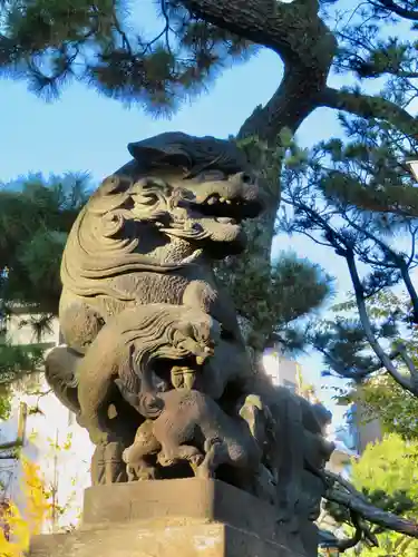 荏原神社の狛犬