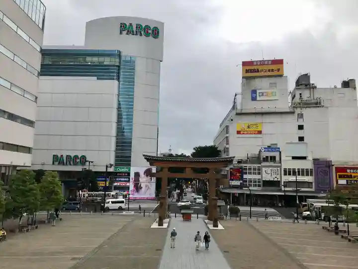 宇都宮二荒山神社の鳥居