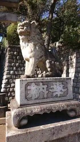 品川神社の狛犬