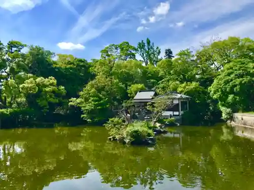 嚴島神社 (京都御苑)の庭園