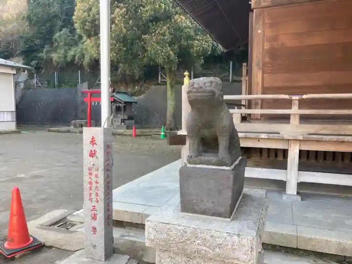 杉田八幡神社(杉田八幡宮)の狛犬