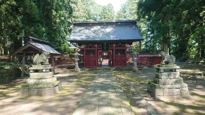 都々古別神社(八槻)の本殿・本堂
