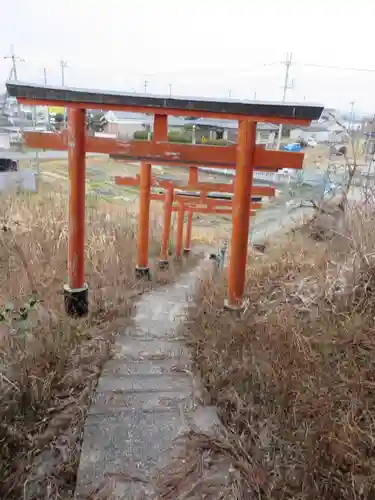 森常稲荷神社の鳥居