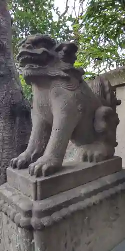 櫻田神社の狛犬