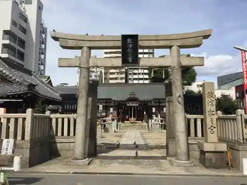 敷津松之宮　大国主神社の鳥居