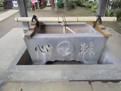 千束八幡神社の手水舎