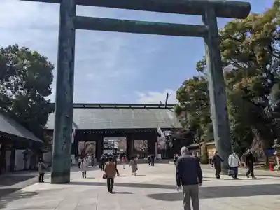 靖國神社の鳥居